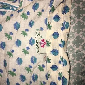 Thin button up, very soft